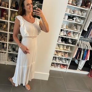White maxi, size M